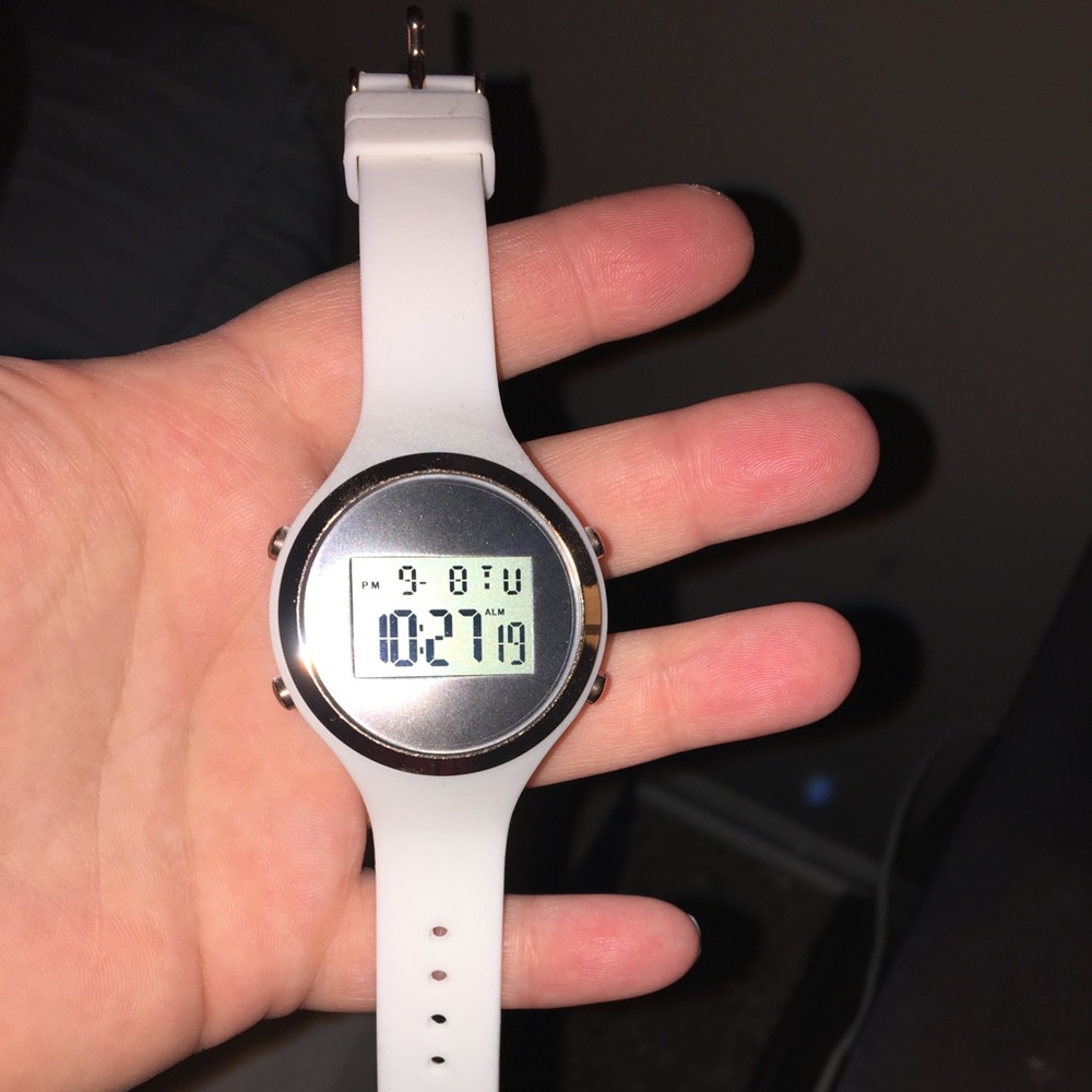 Brojet whit and rose jelly watch! New never used!